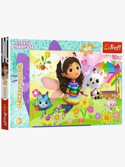 Trefl Gabbys Dollhouse Glitter Puslespil 100 Brikker